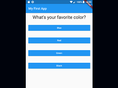 Questions App in Flutter