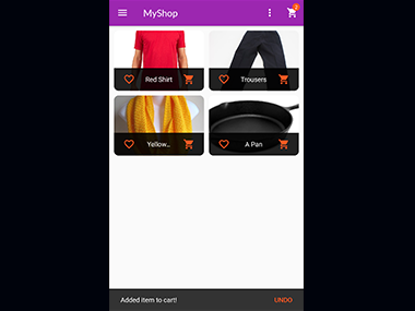 Shop in Flutter
